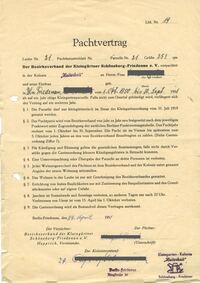 1. Pachtvertrag 1951